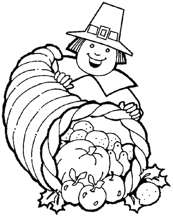 Thanksgiving Coloring Pages