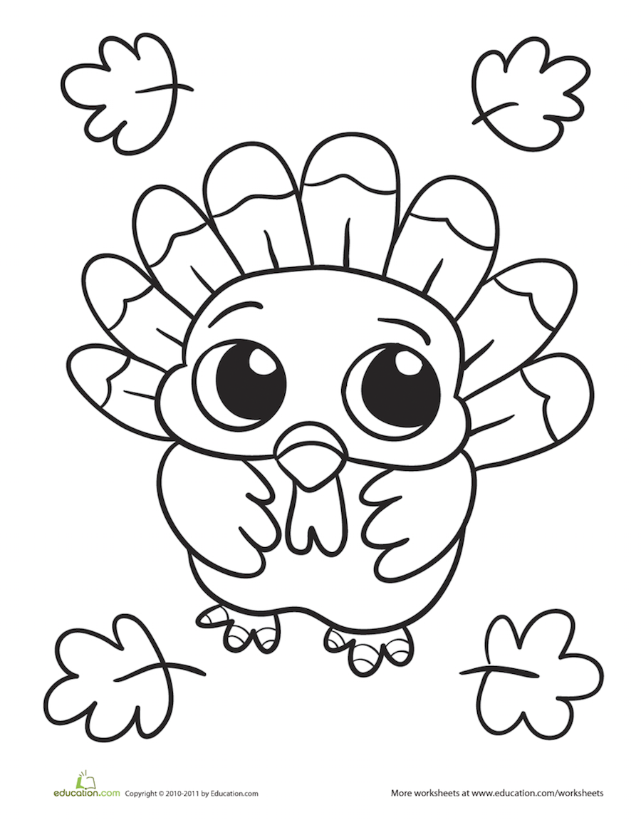 Thanksgiving Coloring Pages