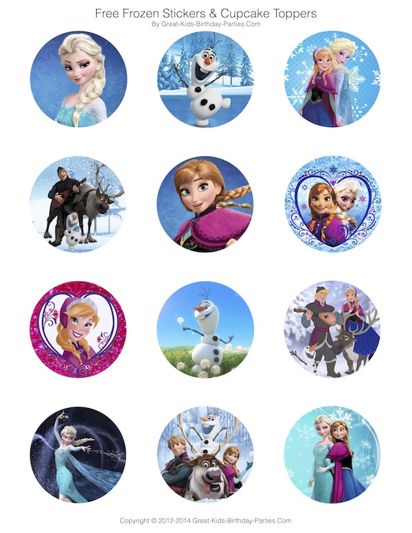 Disney Frozen Free Printables - FREE PRINTABLE TEMPLATES