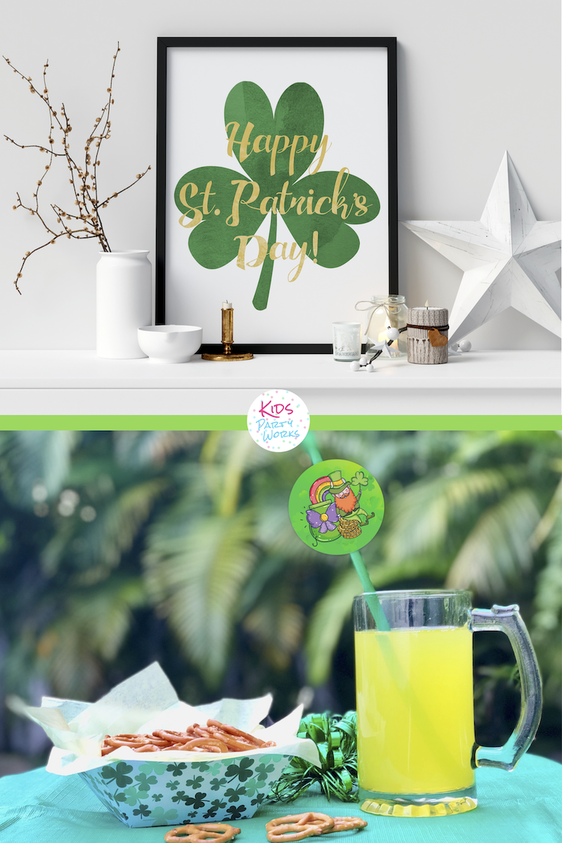 St. Patrick's Day Printables by KidsPartyWorks.Com